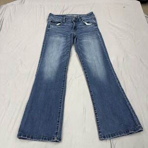 American Eagle Favorite Boyfriend Jeans Women's Blue Denim 6